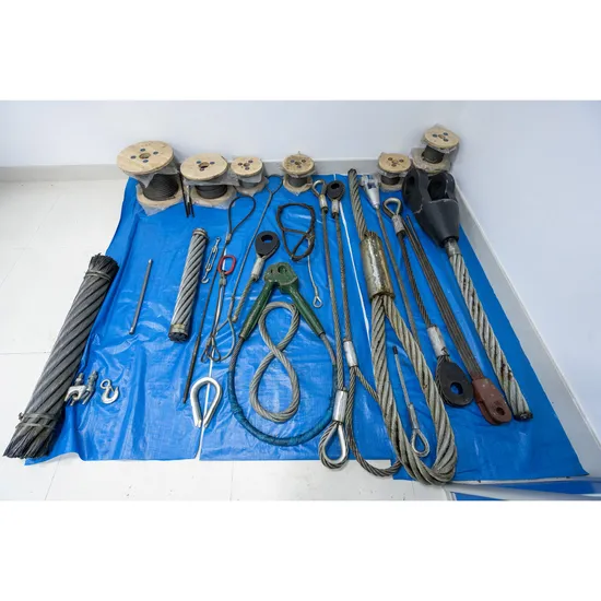 15xk7 Galvanized or Ungalvanized 20mm-60mm Non Rotation Tower Crane Use Steel Wire Rope for Auger Drill Grooving Machine ISO2408