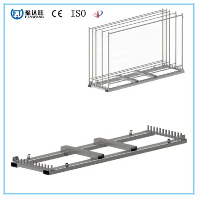 Palette plate de support de stockage en acier galvanisé Cusom